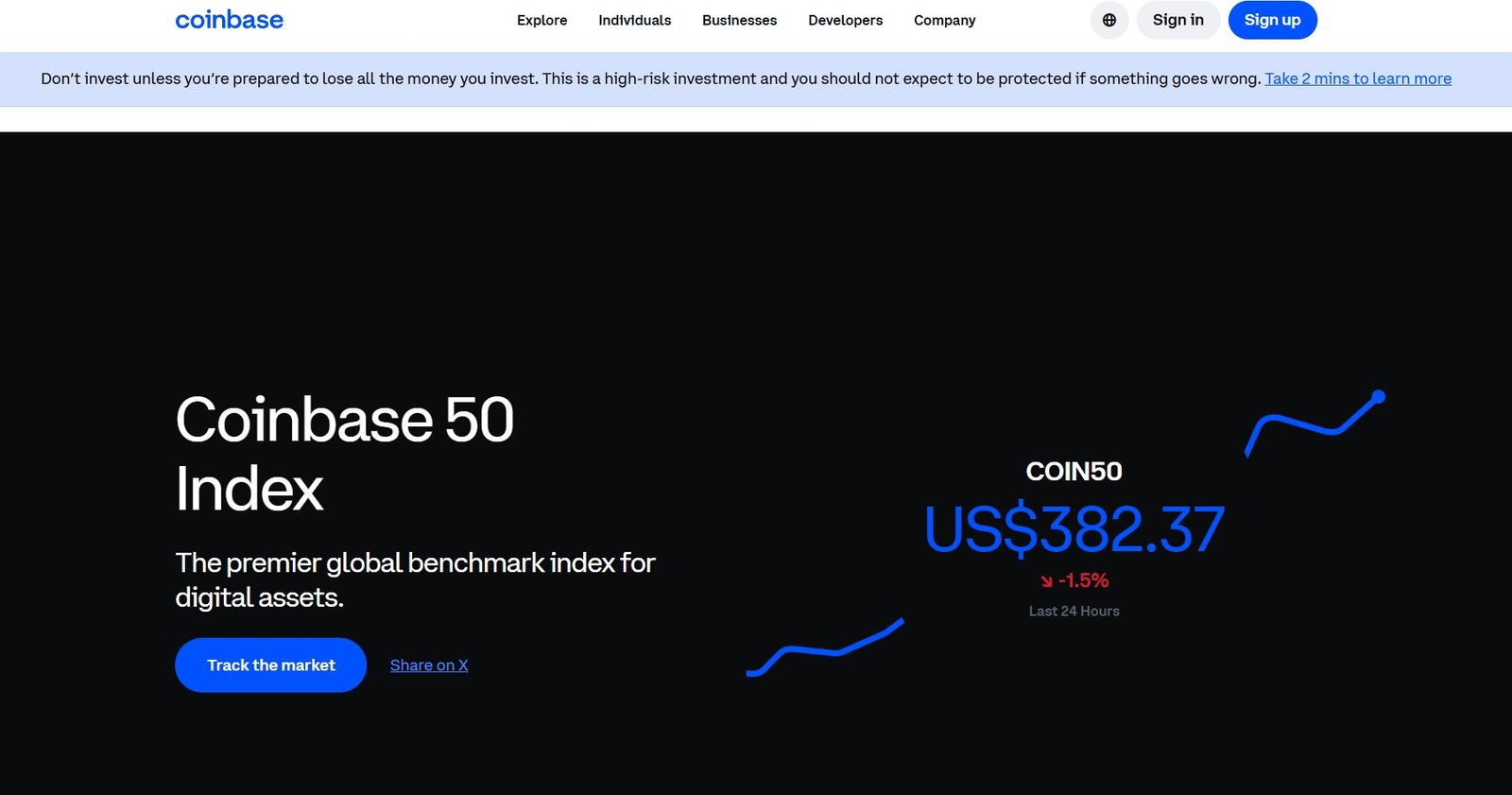 découvrez l'indice coin50 de coinbase, une référence dynamique qui regroupe les 50 meilleures cryptocurrences du marché. suivez les tendances, les performances et les actualités de ces actifs numériques pour optimiser vos investissements en toute confiance.